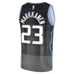Lauri Markkanen Utah Jazz Youth 2025/26 City Edition Fastbreak Jersey Black | Fanatics outlet