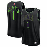 Zion Williamson New Orleans Pelicans Youth 2025/26 City Edition Fastbreak Jersey Black | Fanatics