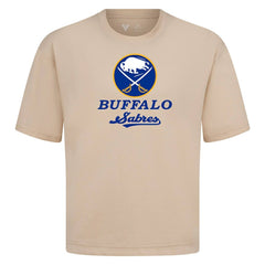 Buffalo Sabres Levelwear Team Surge Luxe Signature Knit T-Shirt - Khaki - NHL 203613887