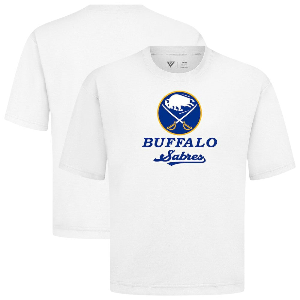 Buffalo Sabres Levelwear Team Surge Luxe Signature Knit T-Shirt - White - NHL 203613888