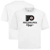Philadelphia Flyers Levelwear Team Surge Luxe Signature Knit T-Shirt - White - NHL 203613903