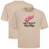 Detroit Red Wings Levelwear Team Surge Luxe Signature Knit T-Shirt - Khaki - NHL 203613911