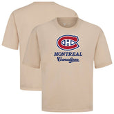 Montreal Canadiens Levelwear Team Surge Luxe Signature Knit T-Shirt - Khaki - NHL 203613912