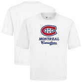 Montreal Canadiens Levelwear Team Surge Luxe Signature Knit T-Shirt - White - NHL 203613914