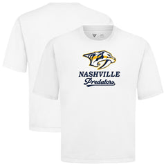 Nashville Predators Levelwear Team Surge Luxe Signature Knit T-Shirt - White - NHL 203613918