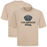 Los Angeles Kings Levelwear Team Surge Luxe Signature Knit T-Shirt - Khaki - NHL 203613932