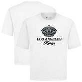 Los Angeles Kings Levelwear Team Surge Luxe Signature Knit T-Shirt - White - NHL 203613942