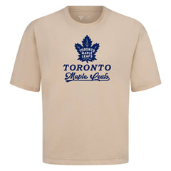 Toronto Maple Leafs Levelwear Team Surge Luxe Signature Knit T-Shirt - Khaki - NHL 203613952