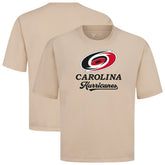 Carolina Hurricanes Levelwear Team Surge Luxe Signature Knit T-Shirt - Khaki - NHL 203613961