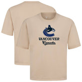 Vancouver Canucks Levelwear Team Surge Luxe Signature Knit T-Shirt - Khaki - NHL 203613966