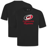 Carolina Hurricanes Levelwear Team Surge Luxe Signature Knit T-Shirt - Black - NHL 203613969