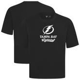 Tampa Bay Lightning Levelwear Team Surge Luxe Signature Knit T-Shirt - Black - NHL 203613974