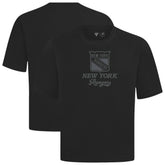 New York Rangers Levelwear Shadow Surge Luxe Signature Knit T-Shirt - Black - NHL 203613982