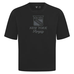 New York Rangers Levelwear Shadow Surge Luxe Signature Knit T-Shirt - Black - NHL 203613982
