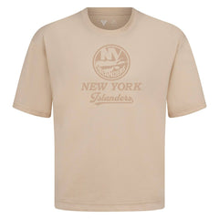 New York Islanders Levelwear Shadow Surge Luxe Signature Knit T-Shirt - Khaki - NHL 203613984