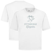 Pittsburgh Penguins Levelwear Shadow Surge Luxe Signature Knit T-Shirt - White - NHL 203613991