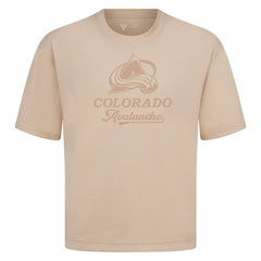 Colorado Avalanche Levelwear Shadow Surge Luxe Signature Knit T-Shirt - Khaki - NHL 203613999