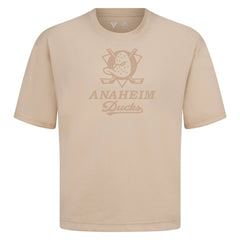 Anaheim Ducks Levelwear Shadow Surge Luxe Signature Knit T-Shirt - Khaki - NHL 203614002