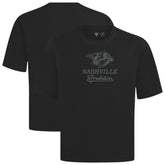 Nashville Predators Levelwear Shadow Surge Luxe Signature Knit T-Shirt - Black - NHL 203614016