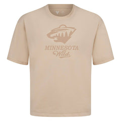 Minnesota Wild Levelwear Shadow Surge Luxe Signature Knit T-Shirt - Khaki - NHL 203614027