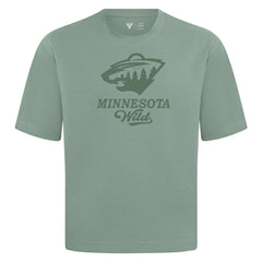 Minnesota Wild Levelwear Shadow Surge Luxe Signature Knit T-Shirt - Green - NHL 203614028