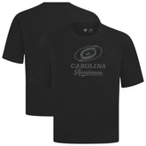 Carolina Hurricanes Levelwear Shadow Surge Luxe Signature Knit T-Shirt - Black - NHL 203614033