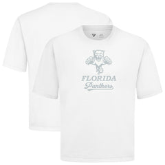 Florida Panthers Levelwear Shadow Surge Luxe Signature Knit T-Shirt - White - NHL 203614034