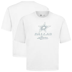 Dallas Stars Levelwear Shadow Surge Luxe Signature Knit T-Shirt - White - NHL 203614061