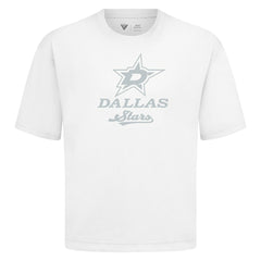 Dallas Stars Levelwear Shadow Surge Luxe Signature Knit T-Shirt - White - NHL 203614061