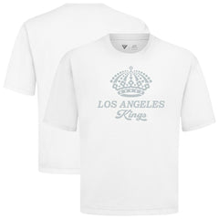Los Angeles Kings Levelwear Shadow Surge Luxe Signature Knit T-Shirt - White - NHL 203614079