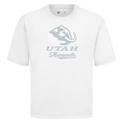 Utah Mammoth Levelwear Shadow Surge Luxe Signature Knit T-Shirt - White - NHL 203614083