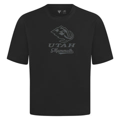 Utah Mammoth Levelwear Shadow Surge Luxe Signature Knit T-Shirt - Black - NHL 203614086