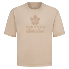 Toronto Maple Leafs Levelwear Shadow Surge Luxe Signature Knit T-Shirt - Khaki - NHL 203614087