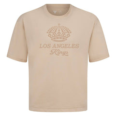 Los Angeles Kings Levelwear Shadow Surge Luxe Signature Knit T-Shirt - Khaki - NHL 203614089