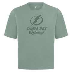 Tampa Bay Lightning Levelwear Shadow Surge Luxe Signature Knit T-Shirt - Green - NHL 203614097