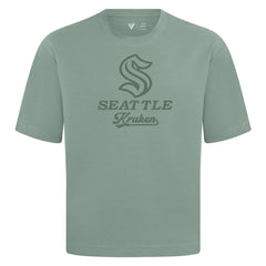 Seattle Kraken Levelwear Shadow Surge Luxe Signature Knit T-Shirt - Green - NHL 203614099