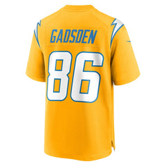 Nike Oronde Gadsden Los Angeles Chargers Alternate Charger Power Game Jersey Gold