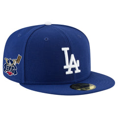 Los Angeles Dodgers New Era 2025 Champions Samurai Side Patch 59FIFTY Fitted Hat - Royal - New Era Discount