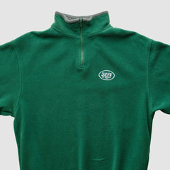 Fanatics New York Jets Majestic 2000s 1/4 Zip Sweatshirt Green Vintage