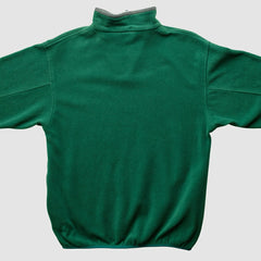 Fanatics New York Jets Majestic 2000s 1/4 Zip Sweatshirt Green Vintage