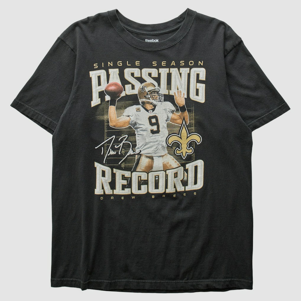Fanatics New Orleans Saints Reebok 2010s T-shirt Black Vintage