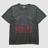 Philadelphia Phillies 90s T-shirt - Charcoal - Vintage - Fanatics Lifestyle