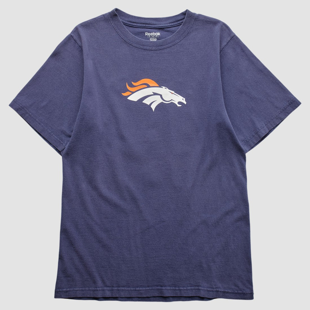 Fanatics Denver Broncos Reebok 2000s T-shirt Navy Vintage