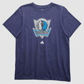 Dallas Mavericks 2000s T-shirt for sale Navy Vintage | Adidas