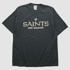 Fanatics New Orleans Saints NFL 2000s T-shirt Black Vintage