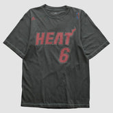 Miami Heat 2010s T-shirt Charcoal Vintage | Adidas outlet