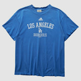 Los Angeles Dodgers Adidas 2000s T-shirt - Blue - XVintage - Fanatics Discount