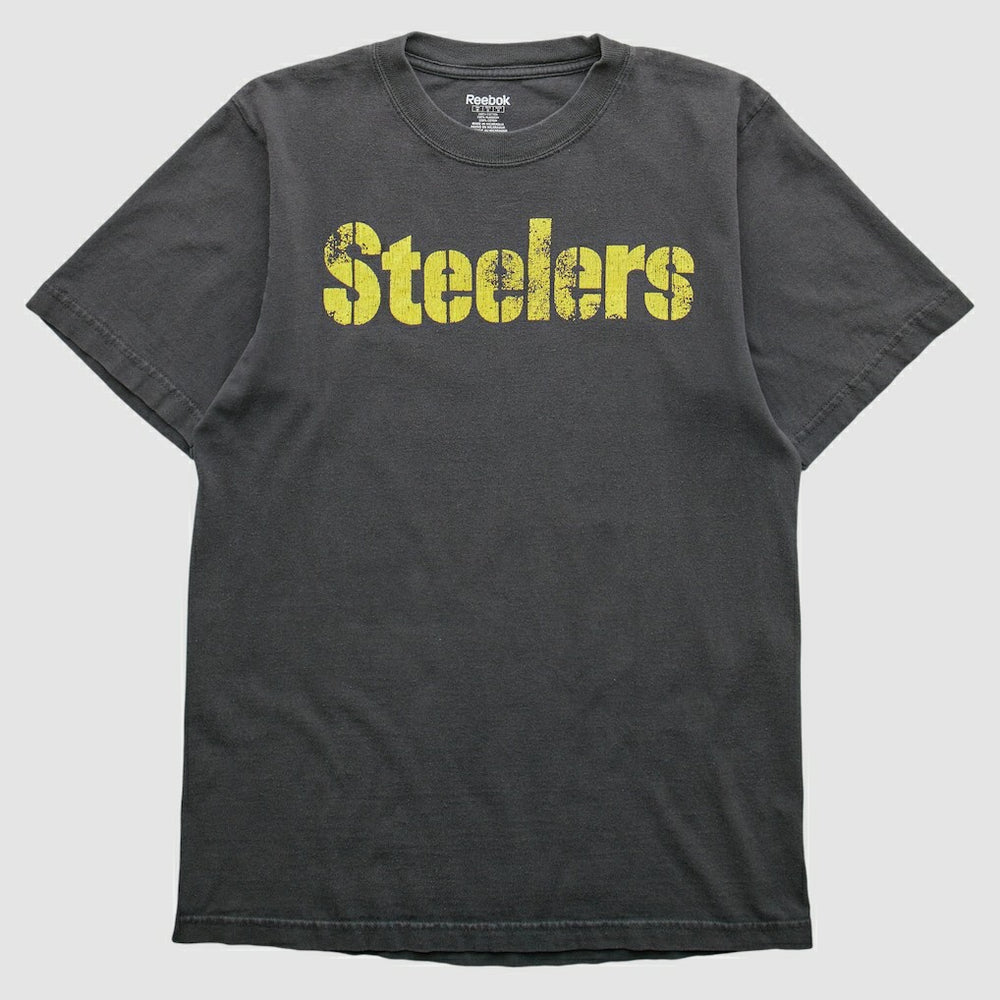 Fanatics Pittsburgh Steelers Reebok 2000s T-shirt Charcoal Vintage