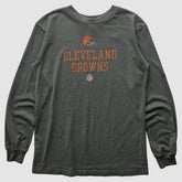 Fanatics Cleveland Browns Reebok 2000s Long Sleeve T-shirt Gray Vintage