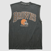 Fanatics Cleveland Browns 90s Tank Charcoal Vintage
